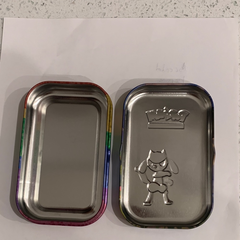 Pokemon Trading Cards Set with Tin - Blue, Red, Gold - Picture 3 of 7